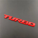 Car Trunk Emblem Sticker for Toyota TURBO Avensis Orolla 4Runner Avalon Aygo Auris Rav4 Camry Auto Decal Exterior Accessories