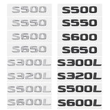 Mercedes Benz S500 S550 S600 S650 S300L S320L S500L S600L ABS Car Rear Sticker Decal