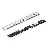 Mercedes Benz WALD Logo Metal Car Rear Sticker