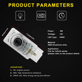 2PCS Car Door Welcome Laser Shadow Lamp Projector LED Light for Buick Lacrosse 2010-2020 Envision 2014-2020