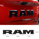 Dodge RAM ABS Car Rear Sticker Decal Trunk Emblem Badge