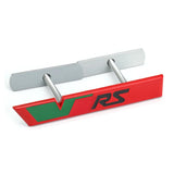 Skoda VRS Logo Metal Car Front Grille Emblem Badge Rear Sticker Decal