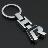 Volkswagen VW R Logo Metal Car Keychain Key Ring Holder Pendant