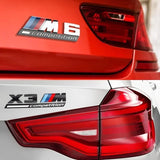 BMW M1 M2 M3 M4 M5 M6 X1M X2M X3M X4M X5M X6M Competition Car Rear Sticker Emblem Badge