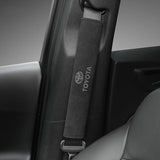 2pcs/set Toyota Suede Car Safety Belt Pads Shoulder Covers