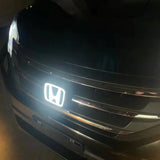 LED Car Front Grille Dynamic Streamer Emblem Badge Sticker for Accord CITY Jade Fit UR-V XR-V CR-V SPIRIOR Odyssey Accessories
