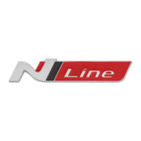 Hyundai N LINE Logo Metal Car Rear Sticker Trunk Emblem Badge Decal