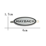 Mercedes Benz Maybach Metal Car Seat Emblem Clips Console Badge Sticker