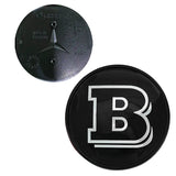 38/57mm Mercedes Benz Brabus ABS Car Front Hood Cover Emblem Badge Sticker