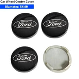 4pcs/set 54/55/59/66/68mm Ford RS Car Wheel Center Hub Caps Hub Covers
