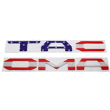 For Tacoma Logo Rear Badge ABS Emblem Car Styling Tailgate Insert Letters Automobile Assessoires Car Stickers and Decals