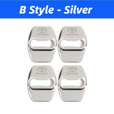 4pcs/set Toyota Stainless Steel Car Door Lock Cover Protection