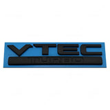 ABS Car Body Side Sticker for  VTEC TURBO Fit Jazz City Civic Inspire Accord HRV CRV Odyssey Jade Emblem Badge Accessories