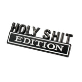 Jeep Holyshit Edition Metal Car Front Grille Emblem Badge Auto Rear Sticker Decal