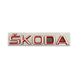 Skoda Metal Car Rear Sticker Trunk Emblem Badge Decal