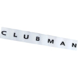 ABS Car Body Emblem Rear Sticker Trunk Decor Logo Decoration for MINI Cooper S Clubman Letter Badge Auto Exterior Accessories