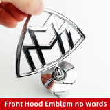 Mercedes Benz Maybach Car Front Hood Emblem Rear Badge Sticker Wheel Center Cover