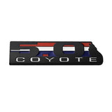 Ford 3.7 5.0 Logo Metal Car Rear Sticker Body Emblem Badge Decal