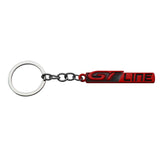 Peugeot GT Line Logo Metal Car Key Rings Keychain Pendant