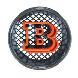 185mm Mercedes Benz Brabus ABS Car Front Grille Emblem Badge