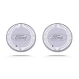 2pcs Ford Car Water Coasters 7-color LED Light Cup Mat Holder