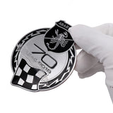 Abarth Scorpion 70th Anniversar Aluminum Car Rear Sticker Decal Emblem Badge