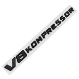 Mercedes Benz V6 V8 V12 KOMPRESSOR ABS Car Rear Sticker
