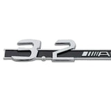 3.2 5.5 6.3 6.5 AMG ABS Car Rear Sticker for Mercedes Benz W246 W176 W246 W203 W204 W205 W211 W212 W213