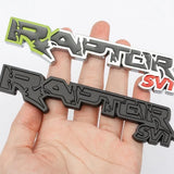Ford RAPTOR SVT Logo Car Trunk Emblem Badge Auto Body Side Fender Sticker