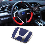 53mm 50mm Steering Wheel Center Emblem for Honda