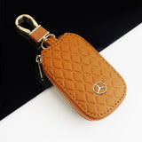 Mercedes Benz PU Leather Car Key Wallet Key Case Cover Bag