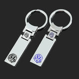 For Volkswagen VW Tiguan Touran Passat MK7 MK5 Polo Golf MK2 MK3 MK4 Beetle CC Metal Car Key Chain Keychain Holder Keyring