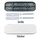 Jeep Launch Edition Logo Metal Car Body Fender Side Sticker Decal Auto Front Grille Emblem Badge