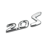 Mazda 2.0S Logo Metal Car Rear Sticker Decal Trunk Emblem Badge