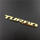 Car Trunk Emblem Sticker for Toyota TURBO Avensis Orolla 4Runner Avalon Aygo Auris Rav4 Camry Auto Decal Exterior Accessories