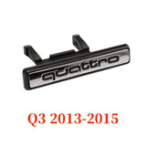 Audi Quattro Logo ABS Car Front Grille Emblem Badge Four-Wheel Drive Tail Standard Sticker