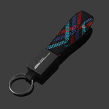 BMW M Power Oxford Webbing Car Keychain Pendant