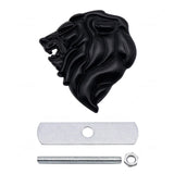 Peugeot Lion Head Logo Metal Car Front Grille Emblem Badge Decal