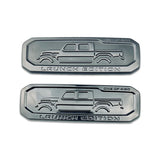 Jeep Launch Edition Logo Metal Car Body Fender Side Sticker Decal Auto Front Grille Emblem Badge