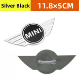 ABS Car Styling for Mini Cooper  Auto Engine Hood Emblem Sticker Refit Replacement Front Head Accessories