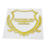 Chrysler Shield Car Rear Sticker Auto Window Emblem Badge Decal