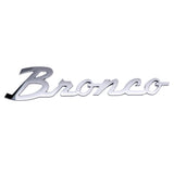 Ford Bronco Logo ABS Car Rear Sticker Auto Body Emblem Badge Decal