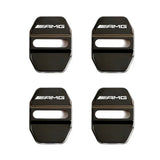 4pcs/set Mercedes Benz AMG Stainless Steel Car Door Lock Cover Protection