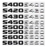 Mercedes Benz S400 S420 S430 S450 S500 S550 S600 S650 Car Rear Sticker Emblem Badge