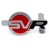 Land Rover SVR Logo Metal Car Front Grille Emblem Badge Rear Sticker Decal