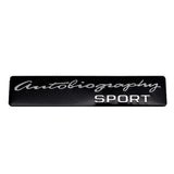 Land Rover Autoliography Supercharged Metal Car Rear Sticker Decal Emblem Badge