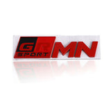 Car Front Grille Badge Trunk Sticker for GR Sport MN Rav4 Aqua Auris Levin Yaris Camry Crown Prado Supra Corolla Avensis
