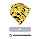 Peugeot Lion Head Logo Metal Car Front Grille Emblem Badge Decal