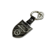 Mercedes Benz Carbon Fiber Car Keychain Pendant