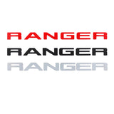 Ford Ranger ABS Car Rear Sticker Auto Trunk Emblem Badge Decal